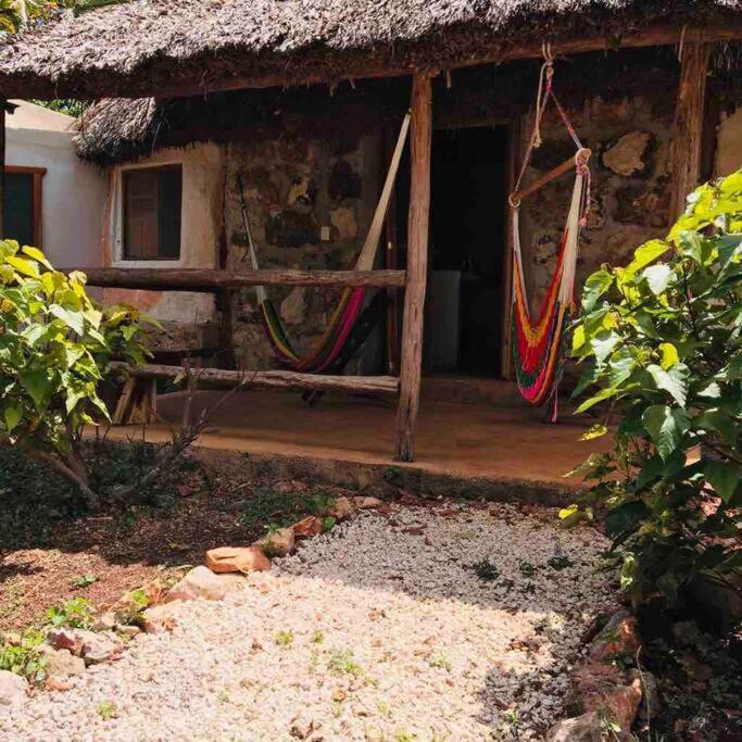 Encantadora Villa Maya Tradicional En Rancho Agroecologico Tzucacab Luaran gambar