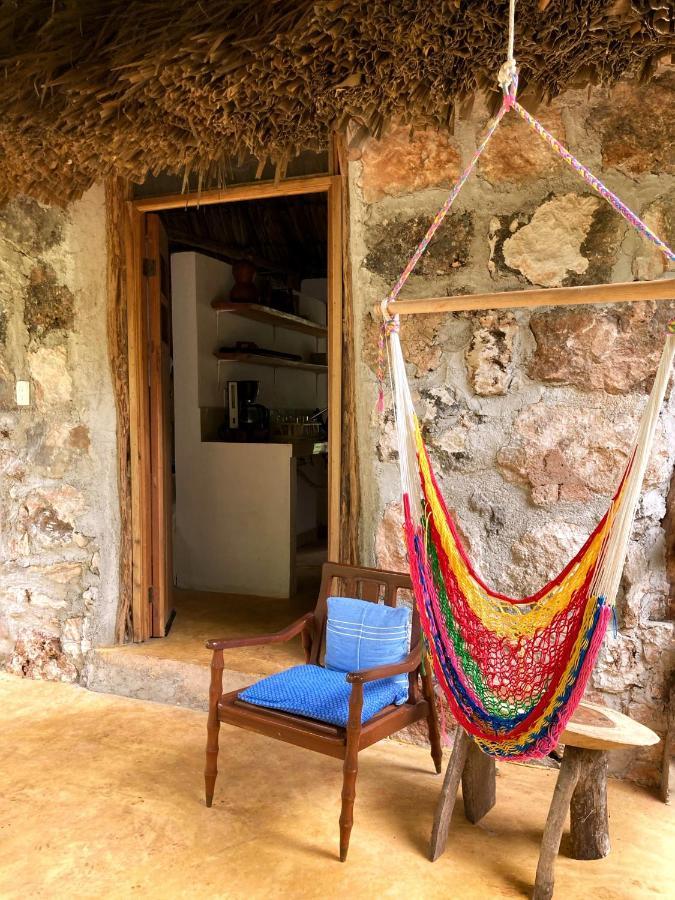 Encantadora Villa Maya Tradicional En Rancho Agroecologico Tzucacab Luaran gambar