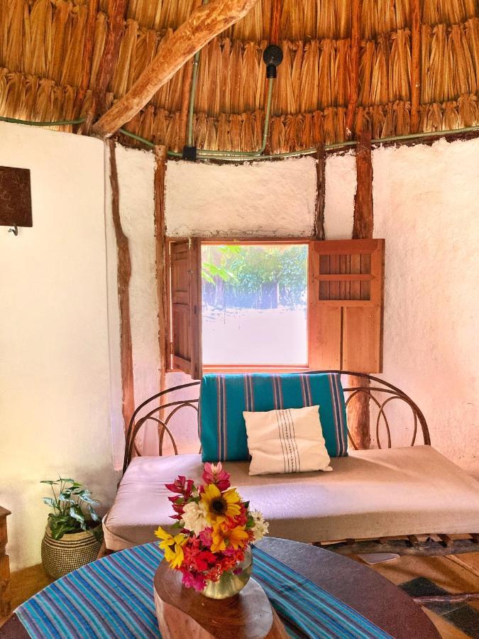 Encantadora Villa Maya Tradicional En Rancho Agroecologico Tzucacab Luaran gambar