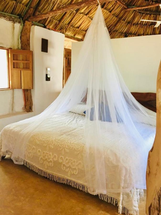 Encantadora Villa Maya Tradicional En Rancho Agroecologico Tzucacab Luaran gambar