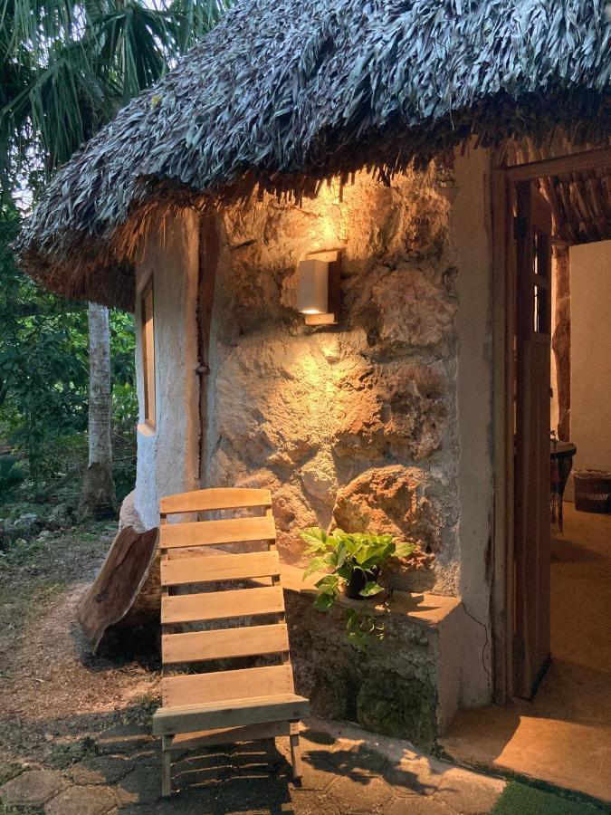 Encantadora Villa Maya Tradicional En Rancho Agroecologico Tzucacab Luaran gambar